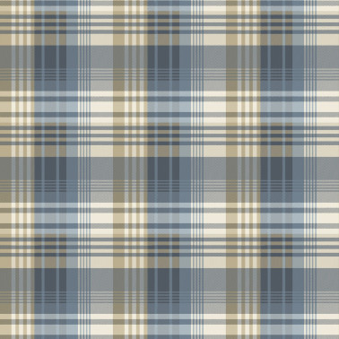 Mulberry Ancient Tartan Indigo FG100-H10