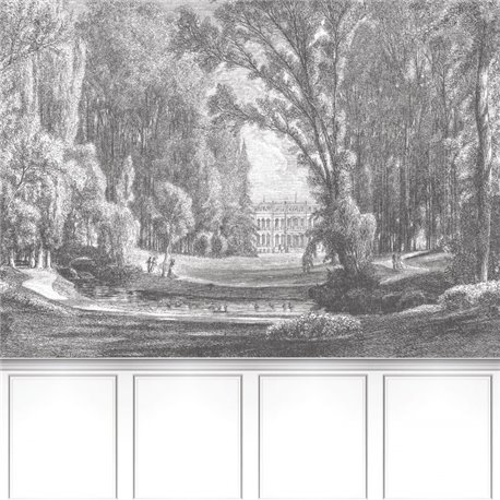 Balade Au Parc Noir Gravure 87989209 Balade Au Parc Noir Gravure 87989209