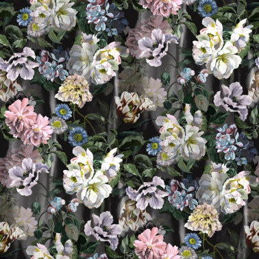 Delft Flower Grande Graphite PDG1038-01