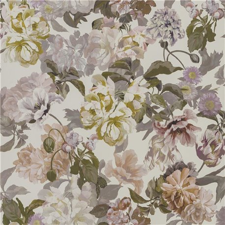 Delft Flower Linen PDG1033-03 Delft Flower Linen PDG1033-03