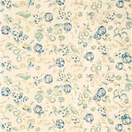 Pear and Pomegranate China Blue DAPGPE201 Pear and Pomegranate China Blue DAPGPE201