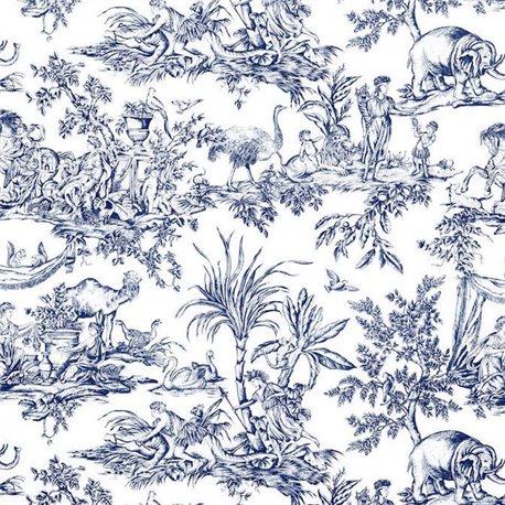 Antilles Toile Navy AF15171 Antilles Toile Navy AF15171