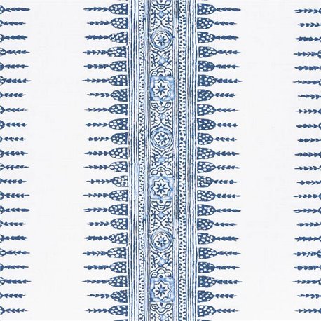 Javanese Stripe Navy and White AF15137 Javanese Stripe Navy and White AF15137