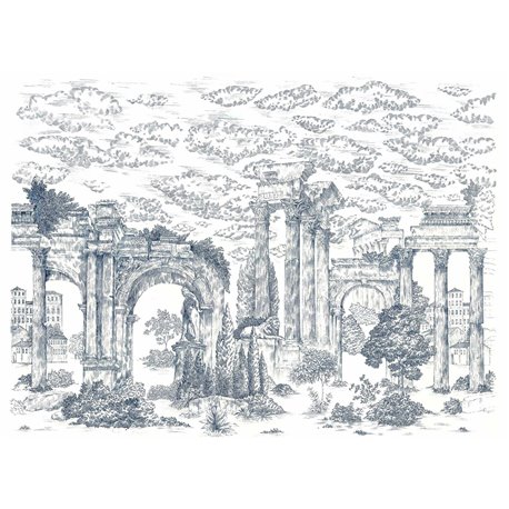 Ruins Cobalt A00330 Ruins Cobalt A00330