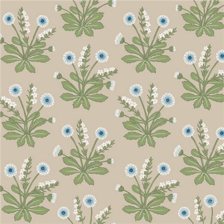 Meadow Flowers Linen Blue AC9154 Meadow Flowers Linen Blue AC9154