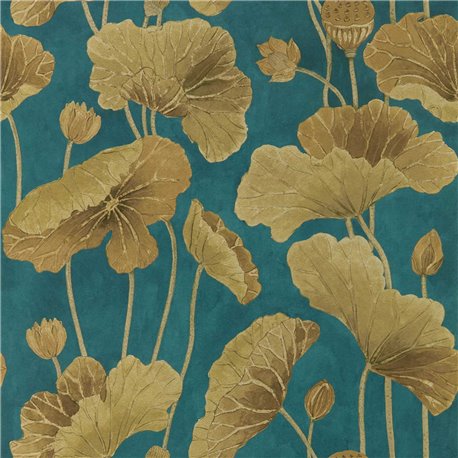 Lotus Leaf Midnight Copper DWAW217127 Lotus Leaf Midnight Copper DWAW217127