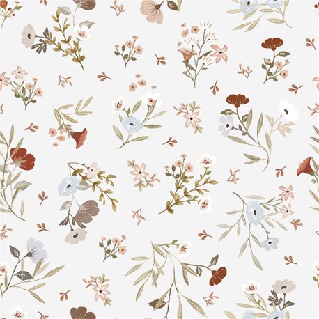 H0715 Floral Poetry Grey H0715 Floral Poetry Grey