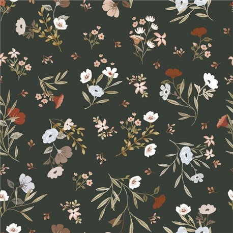 H0717 Floral Poetry Dark H0717 H0717 Floral Poetry Dark H0717
