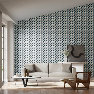 Blocks Cornflower Black...
