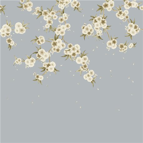 Rosa Feather Grey Paper Lantern Oyster HDHW112888 Rosa Feather Grey Paper Lantern Oyster HDHW112888