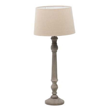 LAMPARA SOBREMESA MADERA GOTAN REF-936004 LAMPARA SOBREMESA MADERA GOTAN REF-936004