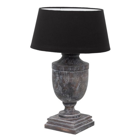 LAMPARA SOBREMESA MADERA JADRA REF-936006 LAMPARA SOBREMESA MADERA JADRA REF-936006