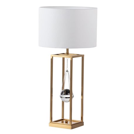 LAMPARA SOBREMESA METAL CRISTAL REF-579018 LAMPARA SOBREMESA METAL CRISTAL REF-579018