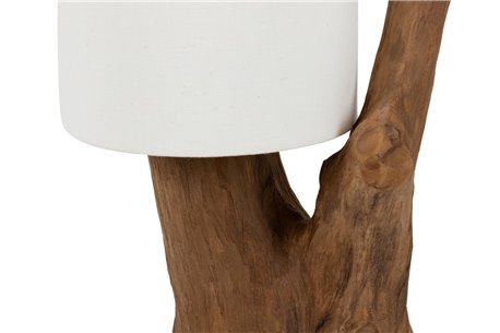 LAMPARA SOBREMESA MADERA CEBU REF-907015