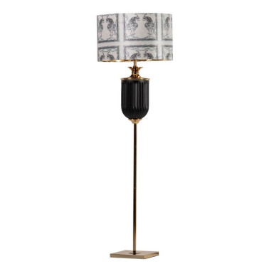 LAMPARA SUELO CRISTAL LEON REF-046305