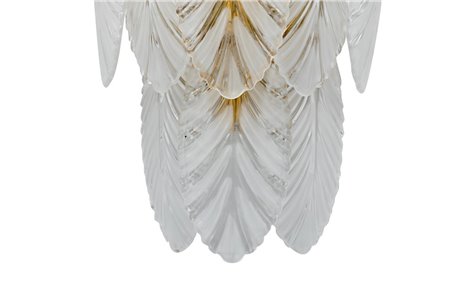 APLIQUE METAL CRISTAL WARREN REF-904063