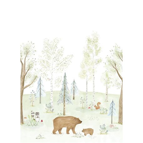 The Enchanted Forest With Bear L 88227304 The Enchanted Forest With Bear L 88227304