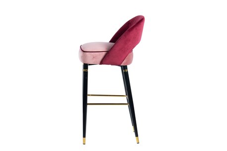 TABURETE VELVET NORFOLK REF-902013