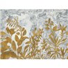 Fleur De Lune Gris Nuage Dore 75651832