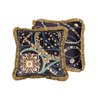 COJIN VELVET RELLENO PLUMAS CON FLECOS REF-923136
