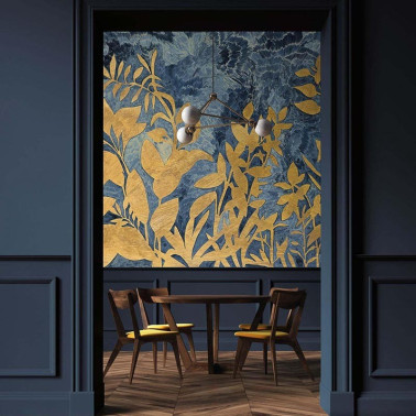 Fleur De Lune Marine Dore...