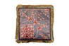 COJIN VELVET RELLENO PLUMAS CON FLECOS REF-923128