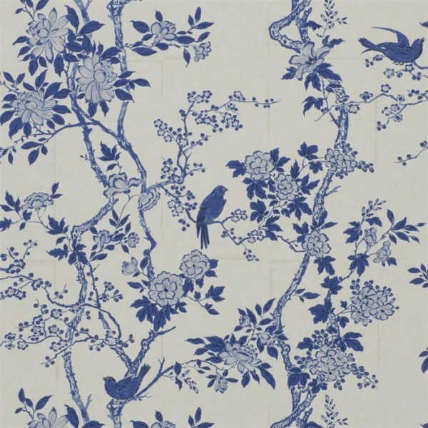 Papel de parede PRL048-05 MARLOWE FLORAL - PORCELAIN - Ralph Lauren Home