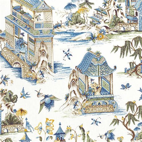 Grand Palace Blue and Green F913613 Grand Palace Blue and Green F913613