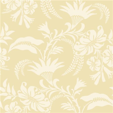 Cranley Cream On Yellow 88-5022 Cranley Cream On Yellow 88-5022