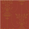 Dorset Metallic Gold On Red 88-7029