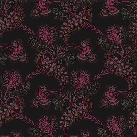 Hartford Magenta and Rouge On Charcoal 88-4016 Hartford Magenta and Rouge On Charcoal 88-4016