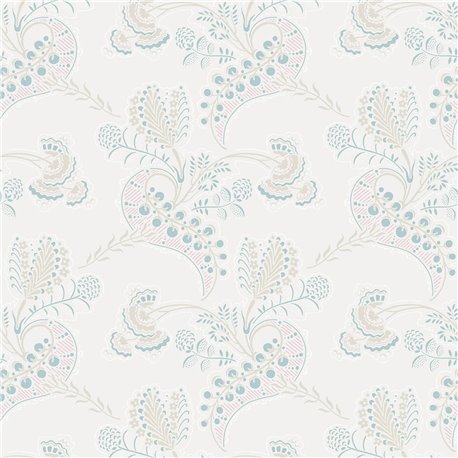 Hartford Print Room Blue and Blush On Parchment 88-4018 Hartford Print Room Blue and Blush On Parchment 88-4018