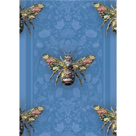BOMBUS BOTANICUS IN BLUE BOMBUS BOTANICUS IN BLUE