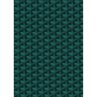 HEX WEAVE DARK EMERALD