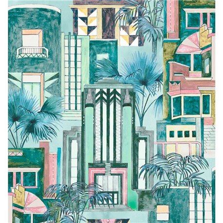 Downtown Deco Miami Mint BMHD002-02B Downtown Deco Miami Mint BMHD002-02B