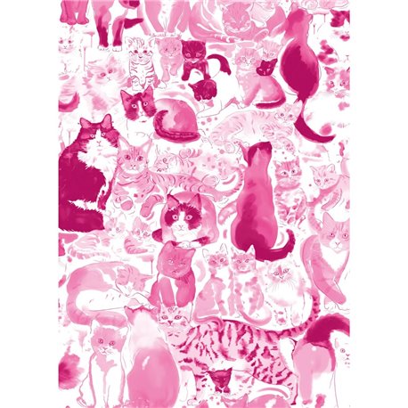 FELINE GROOVY PINK FELINE GROOVY PINK