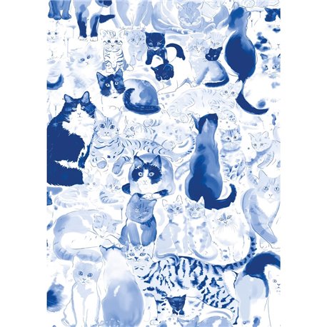 FELINE GROOVY BLUE FELINE GROOVY BLUE