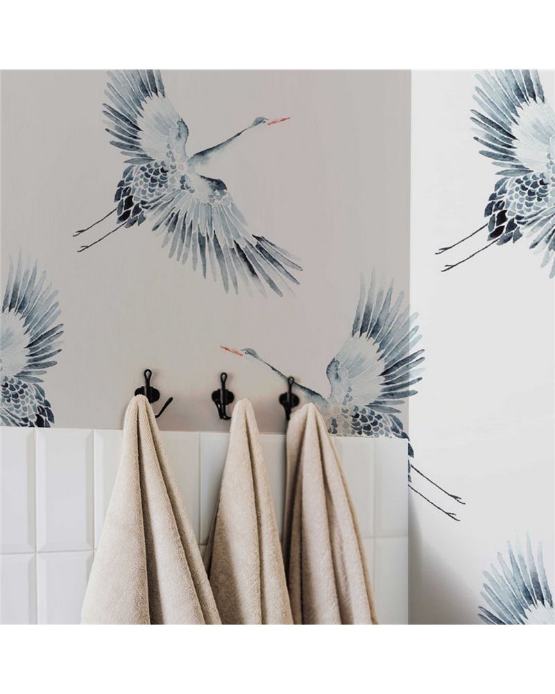 BIRD WALLPAPER - CRANES BIRD WALLPAPER - CRANES