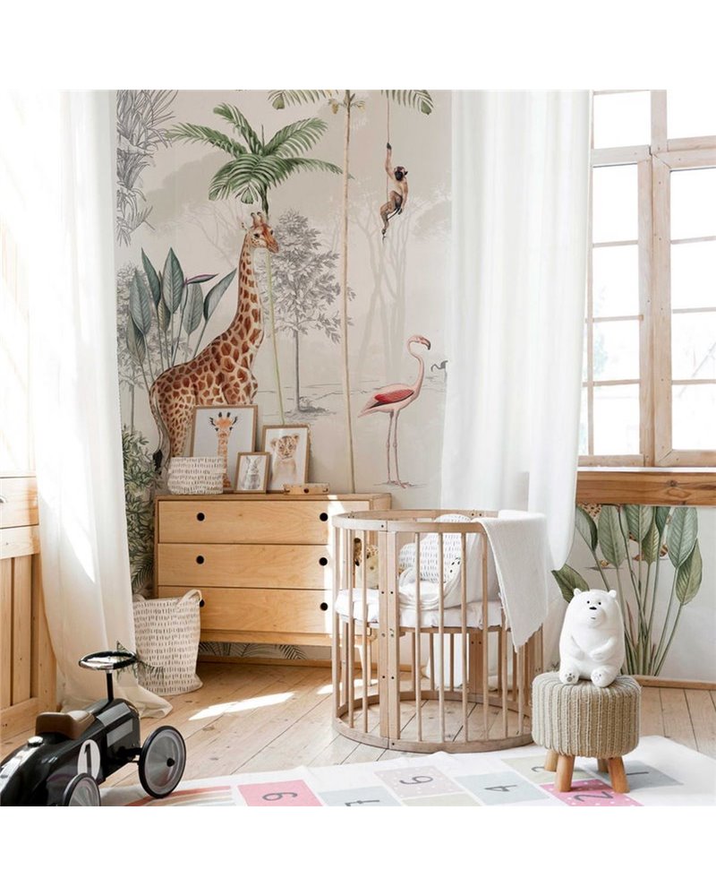 JUNGLE WALLPAPER - WILDLIFE'S PLAYGROUND JUNGLE WALLPAPER - WILDLIFE'S PLAYGROUND