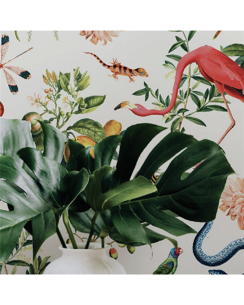 WALLPAPER - GARDEN OF EDEN - SOFT MARSHMELLOW WALLPAPER - GARDEN OF EDEN - SOFT MARSHMELLOW