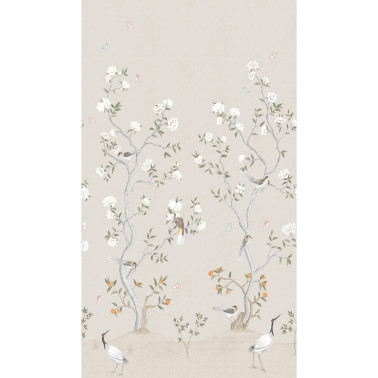 Chinoiserie Mural Beige 1911-2