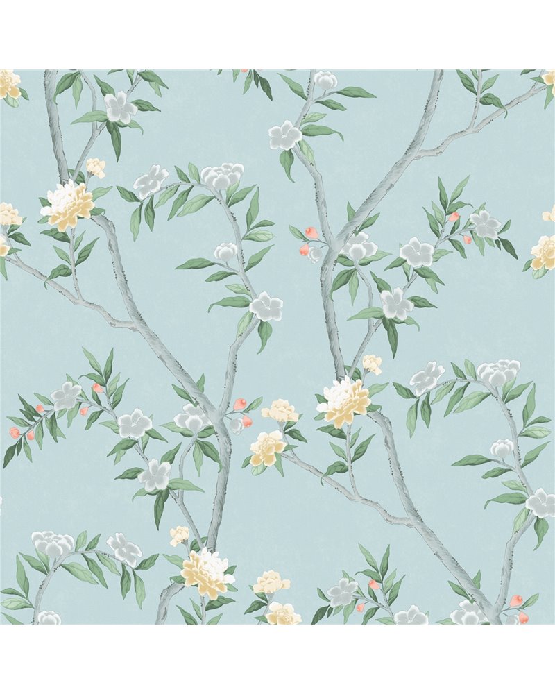 Chinoiserie Turquoise 1900-1 Chinoiserie Turquoise 1900-1