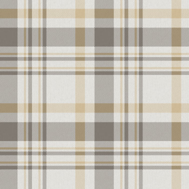 Plaid Grey Ocher 1906-3
