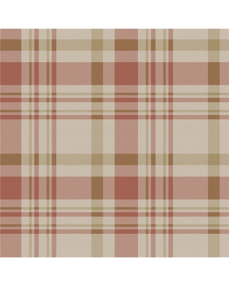Plaid Terracotta 1906-4 Plaid Terracotta 1906-4