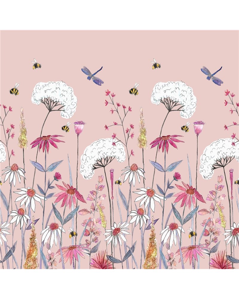 Hermione Mural Blush Hermione Mural Blush