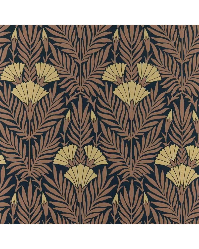 Floral Fanfare Burnt Orange 2311-171-03- Floral Fanfare Burnt Orange 2311-171-03-