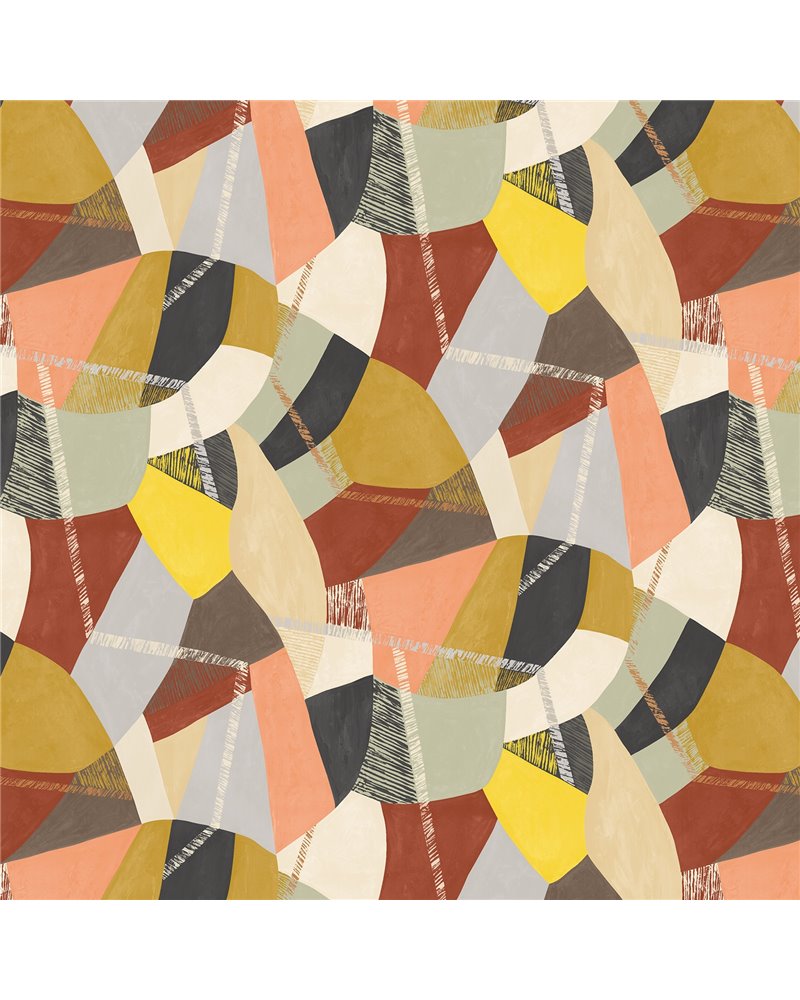 Abstract Geo Cinnamon GRA50102W Abstract Geo Cinnamon GRA50102W