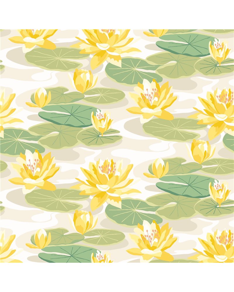 Waterlily Linen & Amber IKA50106W Waterlily Linen & Amber IKA50106W