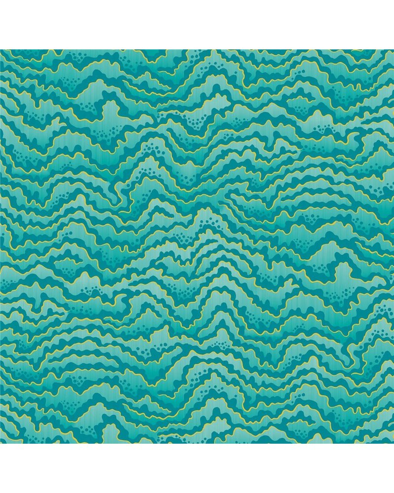 Contour Turquoise & Lemon IKA50119W Contour Turquoise & Lemon IKA50119W
