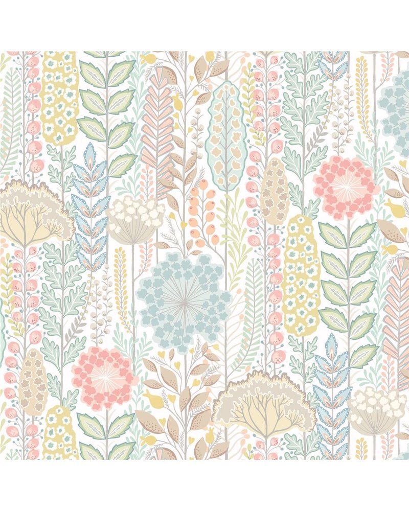 Seedheads Pastel Haze IKA50133W Seedheads Pastel Haze IKA50133W